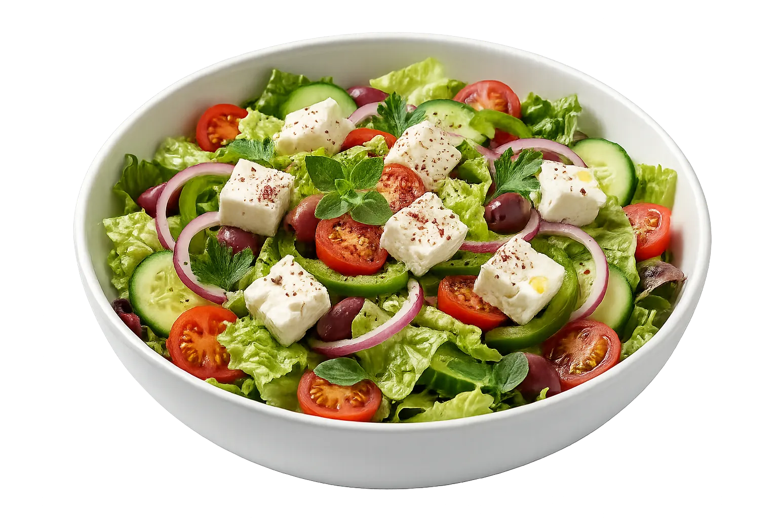 Mediterranean Feta Salad